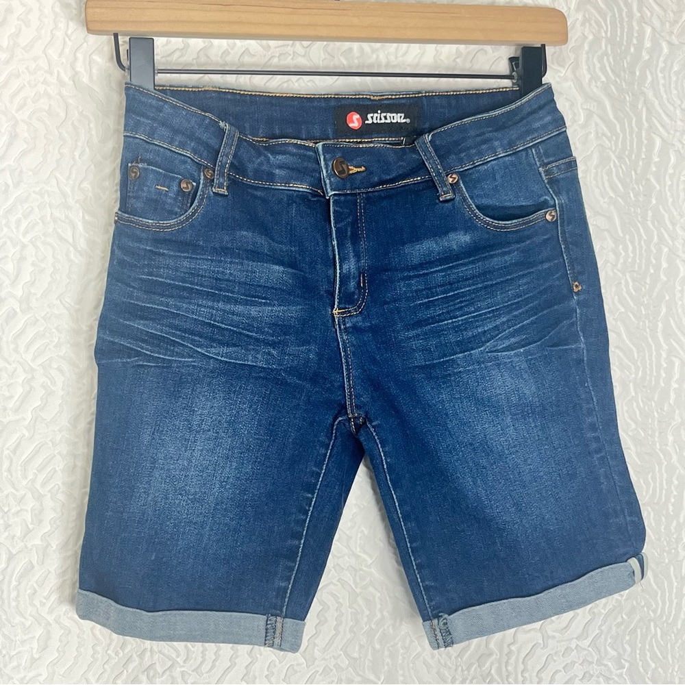 SCISSOR Bermuda Shorts, Girls size 12